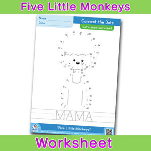 Connect the dots Free ESL worksheet