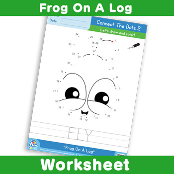 Frog On A Log - Connect The Dots 2