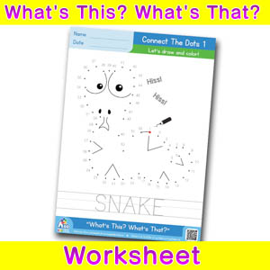 Whats this whats that worksheet connect the dots 1
