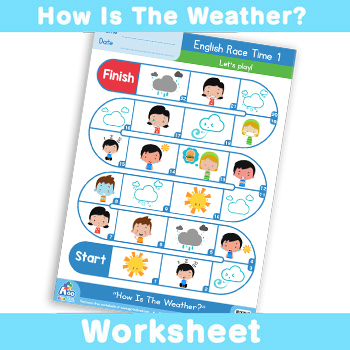 How is the weather - english race time 1