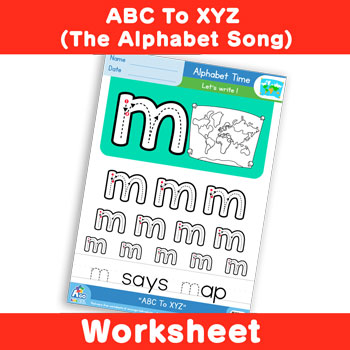 ABC To XYZ (The Alphabet Song) - Lowercase m