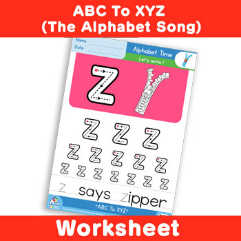 ABC To XYZ (The Alphabet Song) - Lowercase z