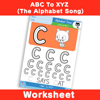 ABC To XYZ (The Alphabet Song) - Uppercase C