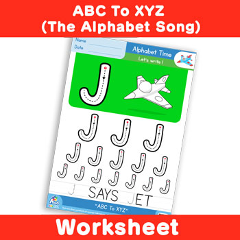 ABC To XYZ (The Alphabet Song) - Uppercase J
