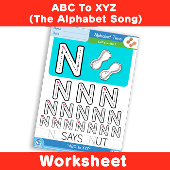 ABC To XYZ (The Alphabet Song) - Uppercase N