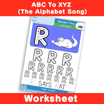 ABC To XYZ (The Alphabet Song) - Uppercase R