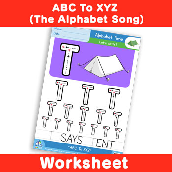 ABC To XYZ (The Alphabet Song) - Uppercase T