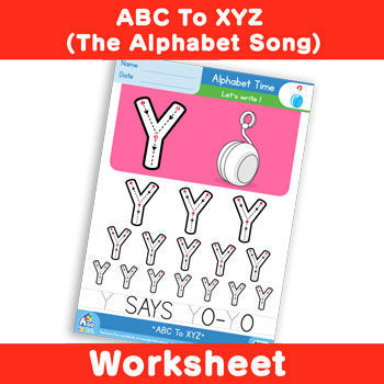 ABC To XYZ (The Alphabet Song) - Uppercase Y