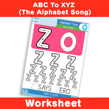 ABC To XYZ (The Alphabet Song) - Uppercase Z