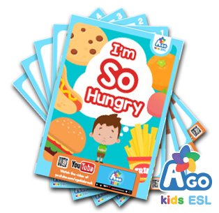 I'm so hungry - food vocabulary - ESL Flashcard Packs