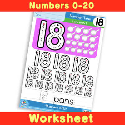 Free Number Writing Practice Worksheet 19