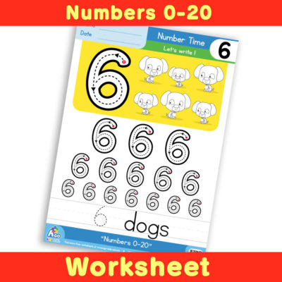 Free Number Writing Practice Worksheet 6