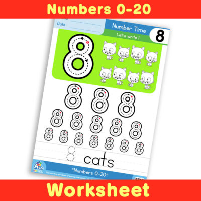 Free Number Writing Practice Worksheet 8