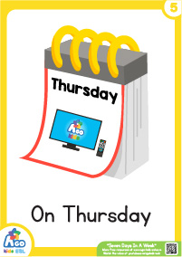 Seven Days In A Week - Thursday