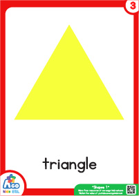 Free Flashcard Sets - Shapes - Triangle