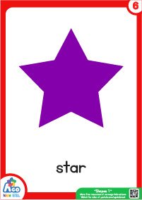 Free Flashcard Sets - Shapes - Star