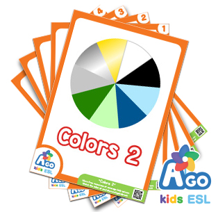 Advanced Colors Free ESL Flashcard Set