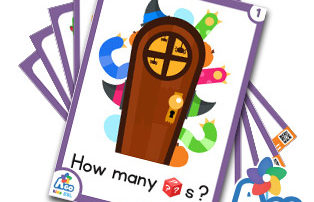 How Many Witches? - Flashcard Set