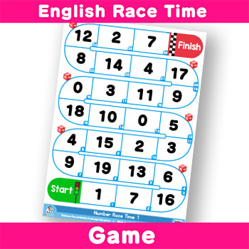 Numbers in English: Games Tests Examples