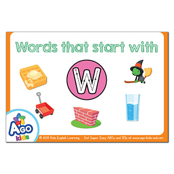 FREE Flashcards that start with the letter W