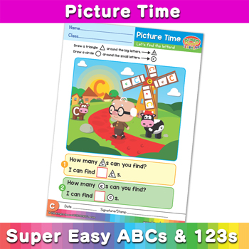 Picture Time ---Super-Easy-ABCs-and-123s