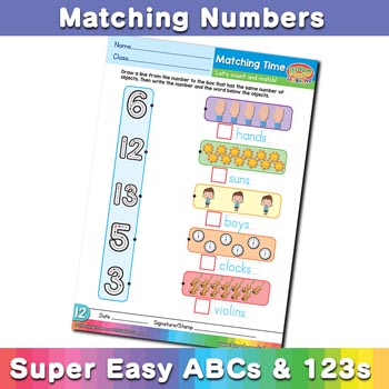 free esl number worksheet