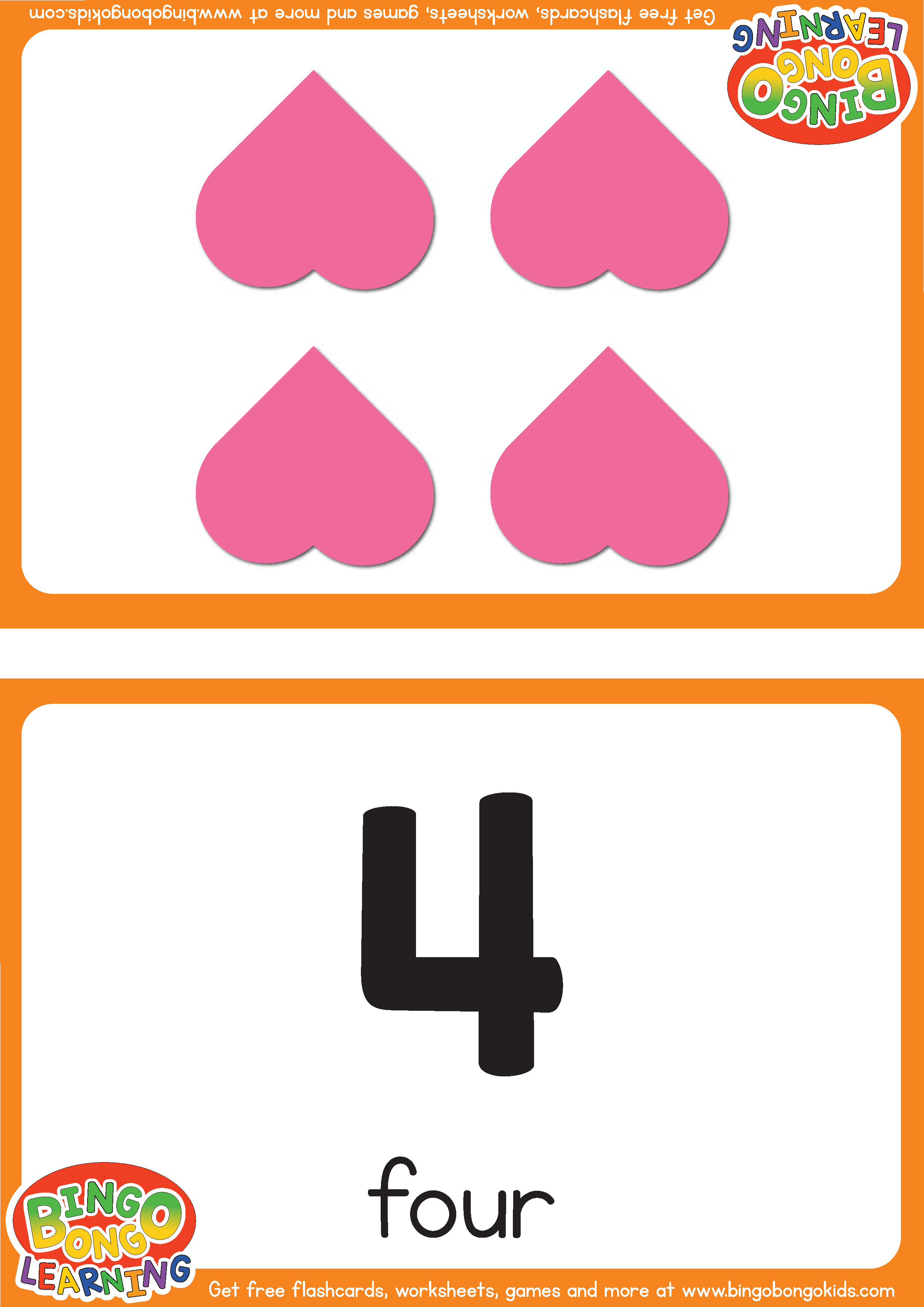 Shapes, Colors & Numbers - Free English Flashcards - BINGOBONGO