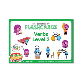 Free ESL flashcards verbs