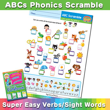 Free Phonics Scramble Worksheet