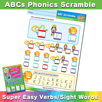 Free Phonics Scramble Worksheet