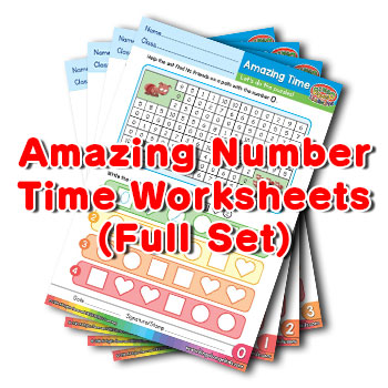 Amazing Number Time Worksheet Pack