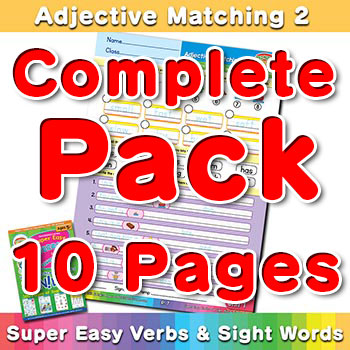 Adjective Matching 2 Comparative Complete Pack