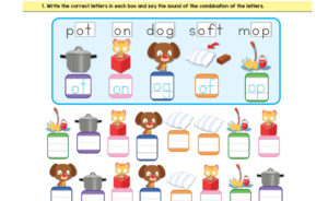 Free Phonics Worksheets BINGOBONIC Phonics 4