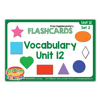 Verbs Sight Words vocab unit 12 2 1