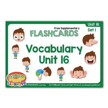 Verbs Sight Words vocab unit 16 1 1