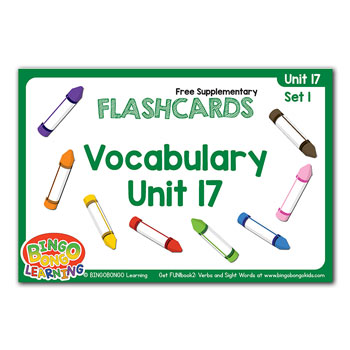 Verbs Sight Words vocab unit 17 1 1