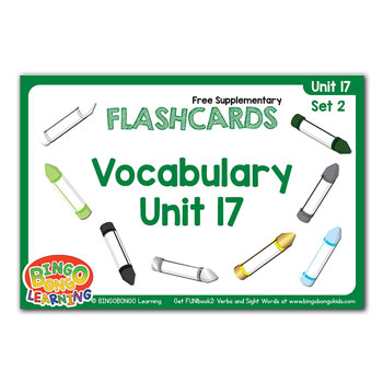 Verbs Sight Words vocab unit 17 2 1