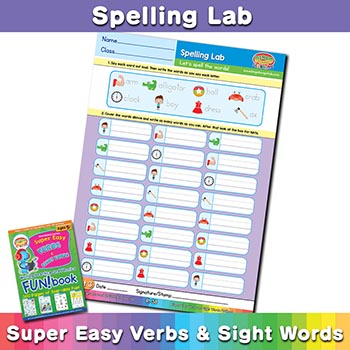 Spelling Lab sheet 10