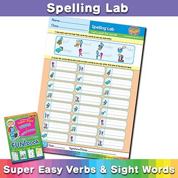 Spelling Lab sheet 24