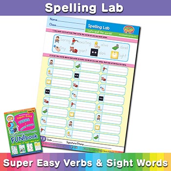 Spelling Lab sheet 29