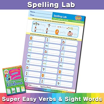 Spelling Lab sheet 34