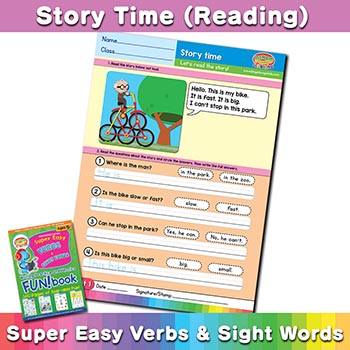 Story Time Worksheet Pack - Image 2