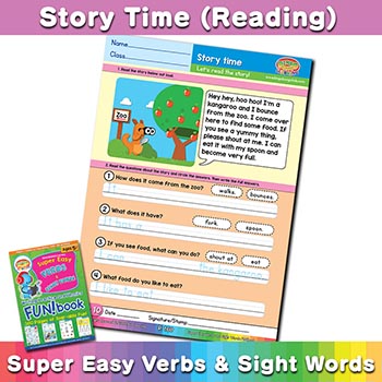 Story Time Worksheet Pack - Image 3