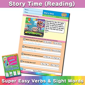 Story Time Worksheet Pack - Image 7