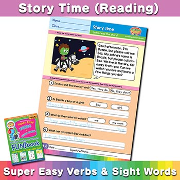 Story Time Worksheet Pack - Image 5