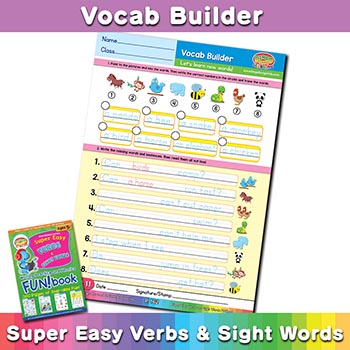Vocab Builder sheet 1