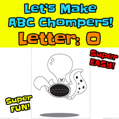 abc chompers thumbs letter O