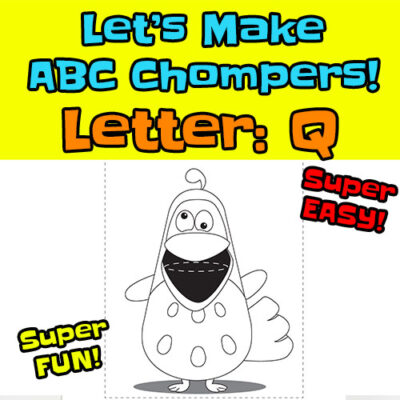 abc chompers thumbs letter Q