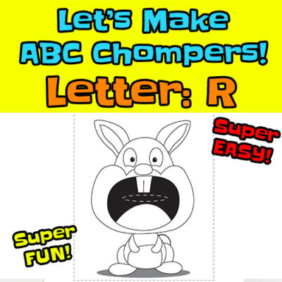 abc chompers thumbs letter R