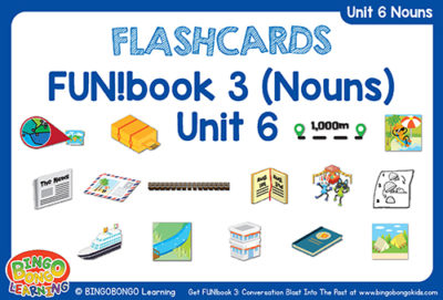 Nouns Flashcards Unit 6 travel words